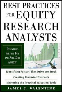 Image of Best Practices for Equity Research Analyst
