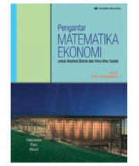 Image of Pengantar Matematika Ekonomi Jilid 2 Edisi 13