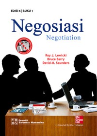 Image of Negosiasi = Negotiation Edisi 6 Buku 1