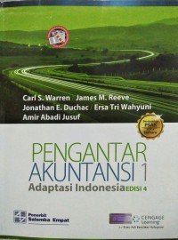 Image of Pengantar Akuntansi 1  Edisi 4 Adaptasi Indonesia Berdasarkan PSAK terbaru