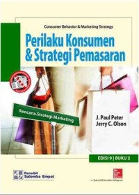 Image of Perilaku Konsumen & Strategi Pemasaran Buku 2 Edisi 9