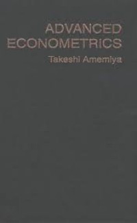 Image of Advanced Econometrics