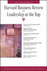 Image of Harvard Business Review On Leadership At The Top