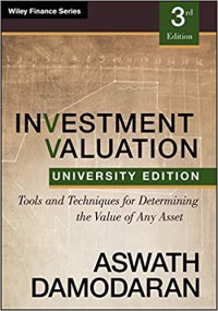Image of INVESTMENT VALUATION: UNIVERSITY EDITION