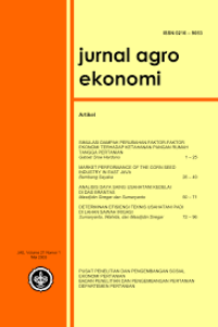 Image of Jurnal Agro Ekonomi