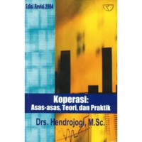 Image of Koperasi : Asas-asas, Teori dan Praktik