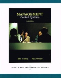 Image of Management Control Systems 12th Edition (McGraw-Hill International Edition)