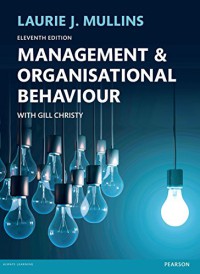 Image of MANAGEMENT & ORGANISATIONAL BEHAVIOUR 11th Edition