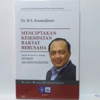 Image of Menciptakan Kesempatan Rakyat Berusaha