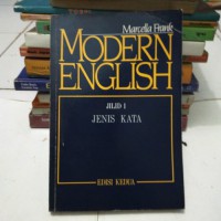 Image of Modern English Jilid 1