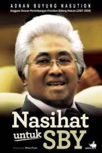 Image of Nasihat Untuk SBY