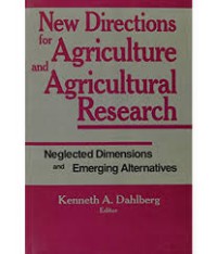 Image of New Directions for Agriculture and Agriculture Research