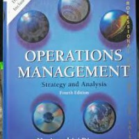 Image of Operations Management Strategy and Analysis