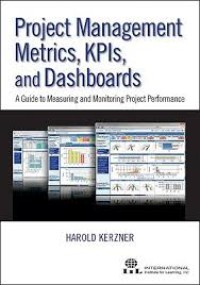 Image of PROJECT MANAGEMENT METRICS, KPIs, AND DASHBOARDS