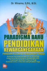 Image of Paradigma Baru Pendidikan Kewarganegaraan: Panduan Kuliah Di Perguruan Tinggi