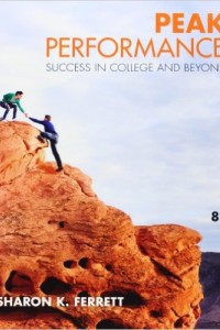 Image of Peak Performance Success in College and Beyond