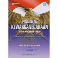Image of Pendidikan Kewarganegaraan untuk Perguruan Tinggi