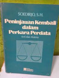 Image of Peninjauan Kembali dalam Perkara Perdata