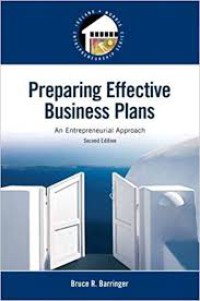 Image of Preparing Effective Business Plans: An Entrepreneurial Approach