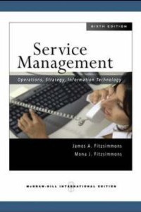 Image of Service Management ; Operations, Strategy, Information Technology