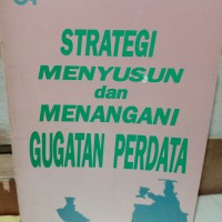 Image of Strategi Menyusun dan Menangani Gugatan Perdata