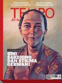 Image of TEMPO Edisi 4-10 Oktober 2021