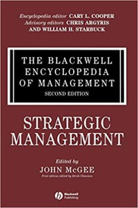 Image of THE BLACKWELL ENCYCLOPEDIA OF MANAGEMENT; STRATEGIC MANAGEMENT