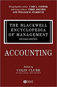 Image of THE BLACKWELL ENCYCLOPEDIA OF MANAGEMENT ACCOUNTING