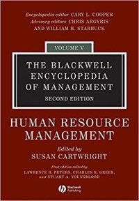 Image of THE BLACKWELL ENCYCLOPEDIA OF MANAGEMENT HUMAN RESOURCE MANAGEMENT