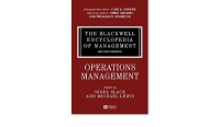 Image of THE BLACKWELL ENCYCLOPEDIC DICTIONARY ; OPERATIONS MANAGEMENT