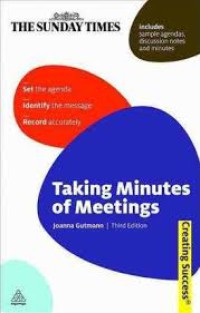 Image of Taking Minutes of Meeting