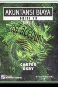Image of Akuntansi Biaya Edisi 13 Buku 2