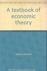Image of A Texbook Of Economic Theory