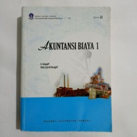 Image of Akuntansi Biaya 1