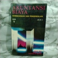 Image of Akuntansi Biaya Jilid 2