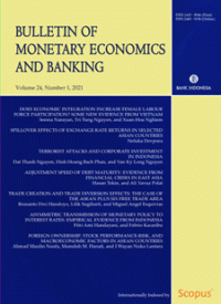Image of Bulletin Of Monetary Economics And Banking Volume 24 No. 1