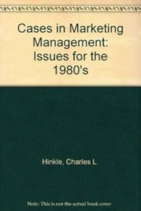 Image of Cases In Marketing Management