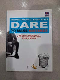 Image of DARE TO MAKE MISTAKES