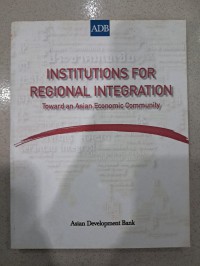 Image of INSTITUTE FOR REGIONAL INTEGRATION