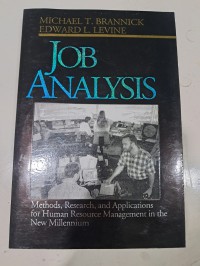 Image of JOB ANALYSIS