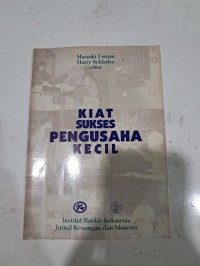 Image of KIAT SUKSES PENGUSAHA KECIL