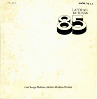Image of Laporan Tahunan 1985/1986