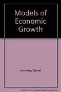 Image of Models Of Economic Growth