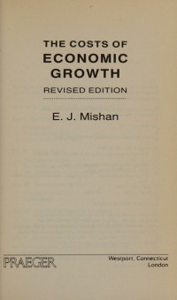 Image of The Cost of Economic Growth