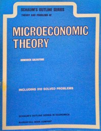 Image of Theory & Problems of Microeconomic Theory