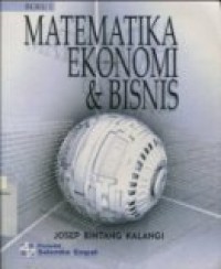 Image of Matematika Ekonomi & Bisnis Buku 1 Ed.1