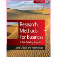 Image of Research Methods For Business A Skill Building Approach Edisi 5