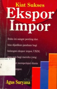 Image of Kiat Sukses Ekspor Impor