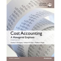 Image of Cost Accounting: A Mangerial Emphasis 15th Edition
