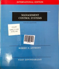 Image of Management Control Systems 9th Edition
